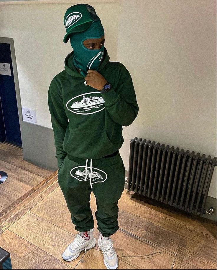 Alcatraz Green Tracksuit