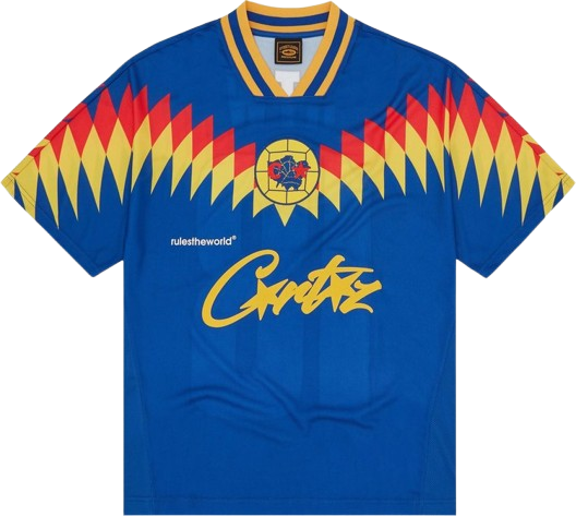 Corteiz Club RTW Football Jersey Blue