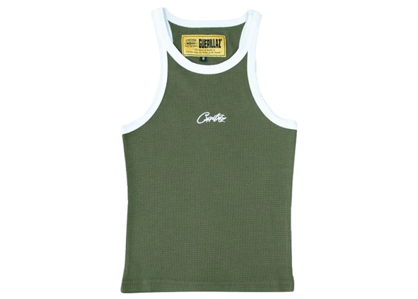 Allstarz Contrast Tank Top Green