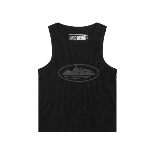 Corteiz Alcatraz Tank Top Triple Black