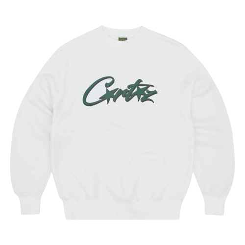 Corteiz Allstarz Sweatshirt White/Green