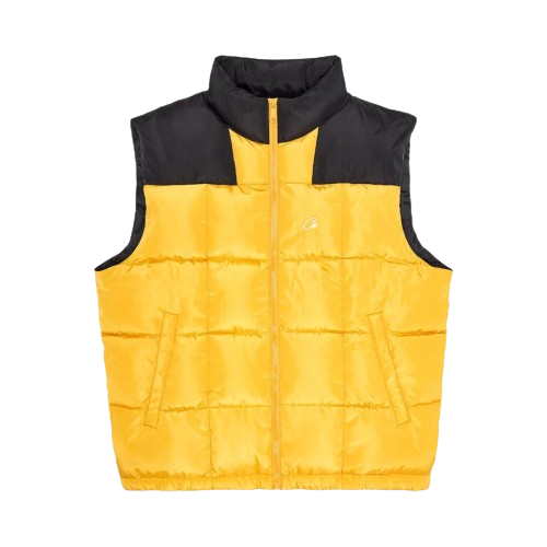 Corteiz Bolo Bodywarma Vest Yellow