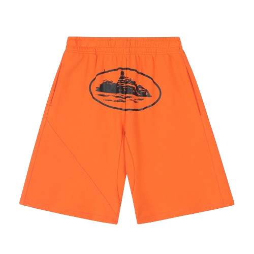 Alcatraz Orange Shorts