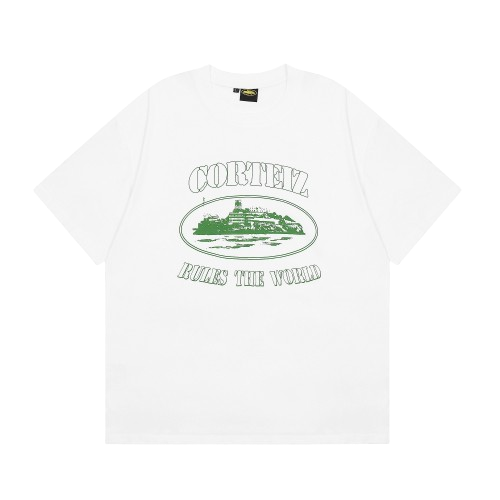 Alcatraz White Green T-shirt