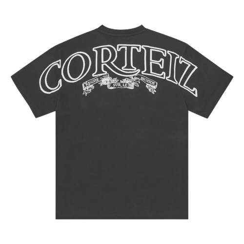 Corteiz Royale Heavyweight Tee Black