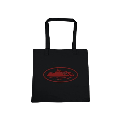 Corteiz Tote Bag Black/Red