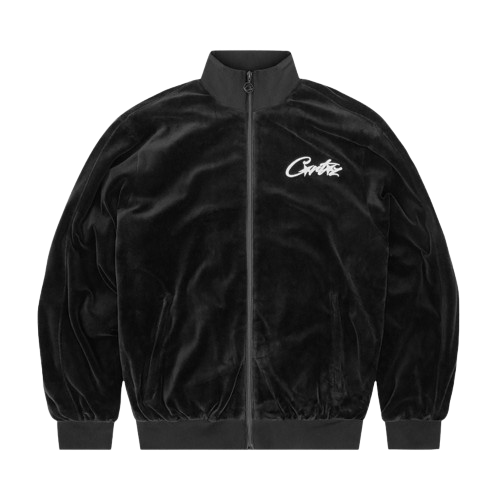 Corteiz VVS Velour Jacket Black