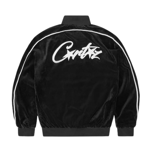 Corteiz VVS Velour Jacket Black