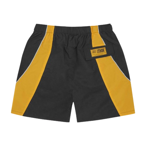 Corteiz Spring Shorts Black/Yellow