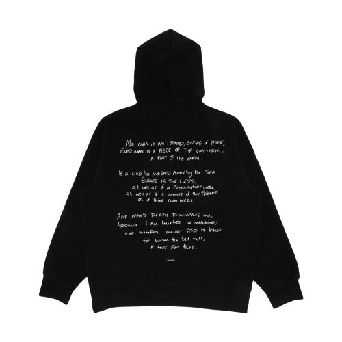 Supreme Corteiz Rules The World Hoodie Black