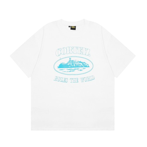 Alcatraz White Blue T-shirt